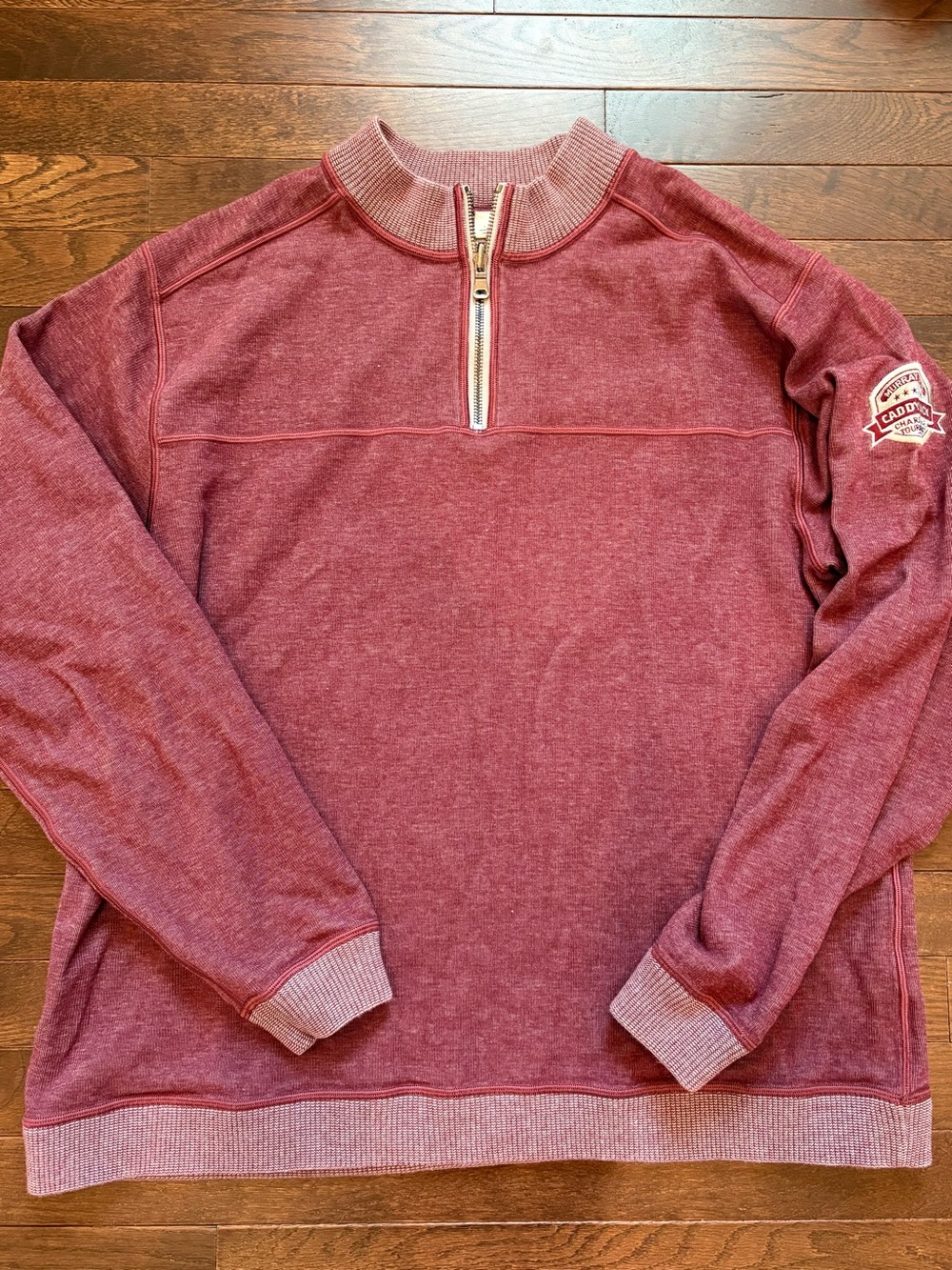 Cutter & Buck Caddyshack Golf Tournament Bill Murray 1/4 Zip Pullover L